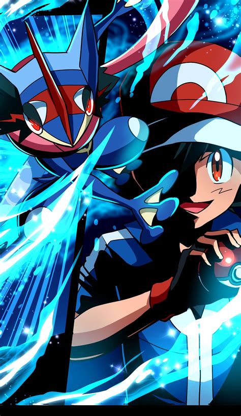 Pokemon Ash Greninja Wallpapers on WallpaperDog.